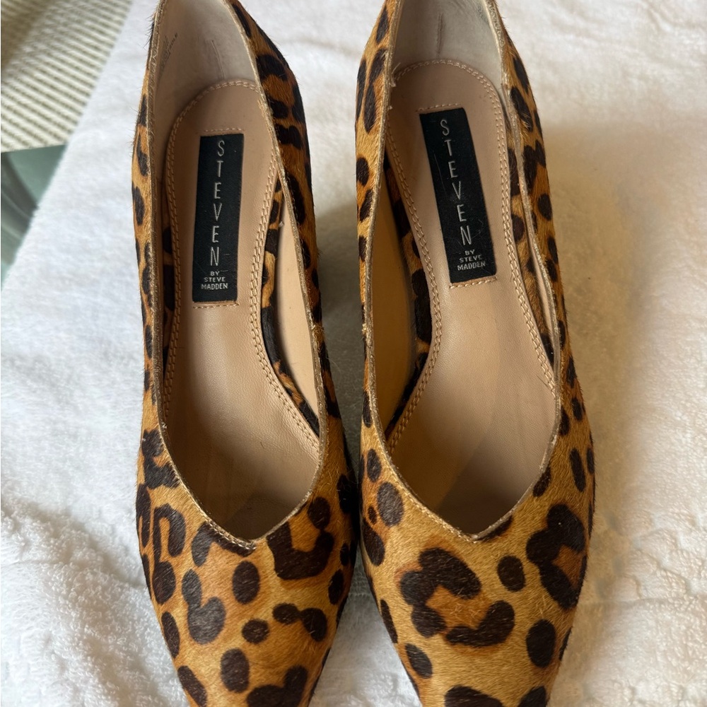 Steve Madden Animal Print Heels